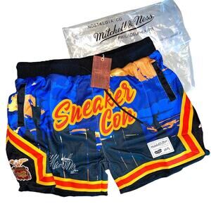 Mitchell & Ness RARE Sneakercon Sport Shorts Medium NEW